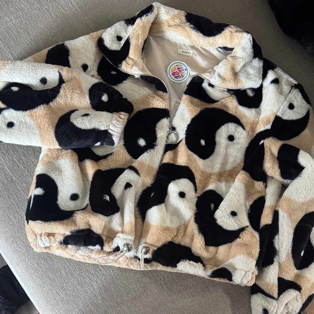 Yin Yang Fleece Jacket